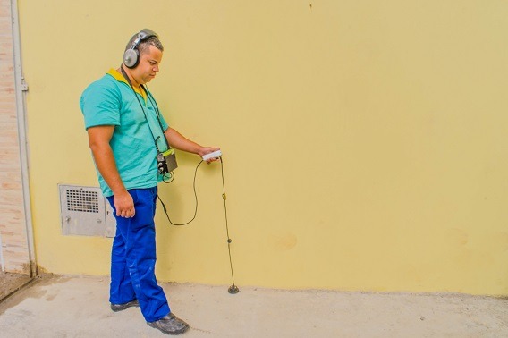 caça vazamento zona sul